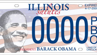 Official Obama License Plates Make President Jump Shark
